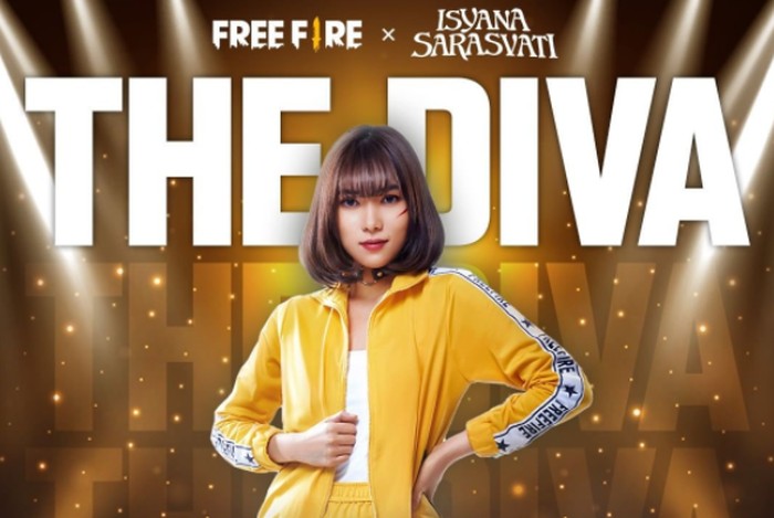 Free Fire Kolaborasi dengan Isyana, Netizen Twitter Gempar