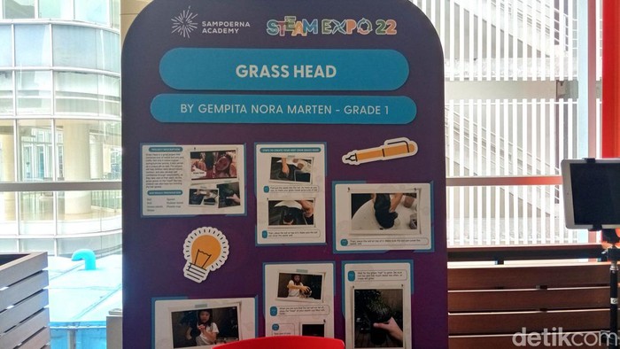 Gempi di pameran sains STEAM Expo Sampoerna Academy