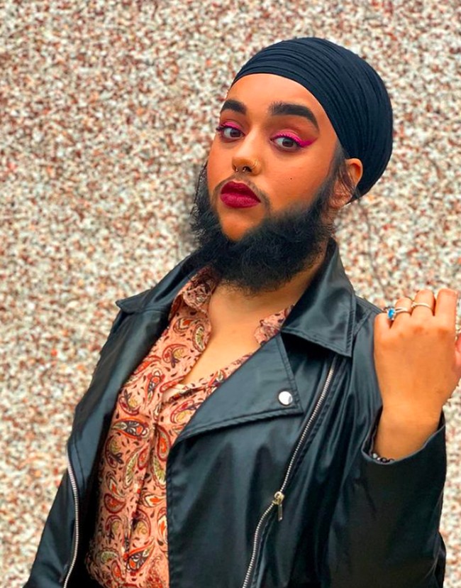 Setelah sulitnya menemukan jodoh, Harnaam mengaku bahwa dia kini menjadi panseksual atau dia tidak melihat gender dalam urusan cinta. Foto: Instagram