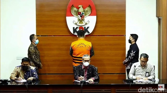 Jumpa pers KPK soal penyuap eks Bupati Tulungagung