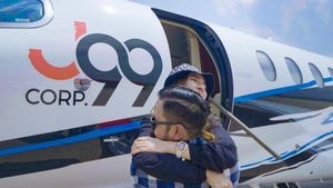 7 Gaya Mewah Juragan 99 Naik Private Jet yang Kini Jadi Sorotan