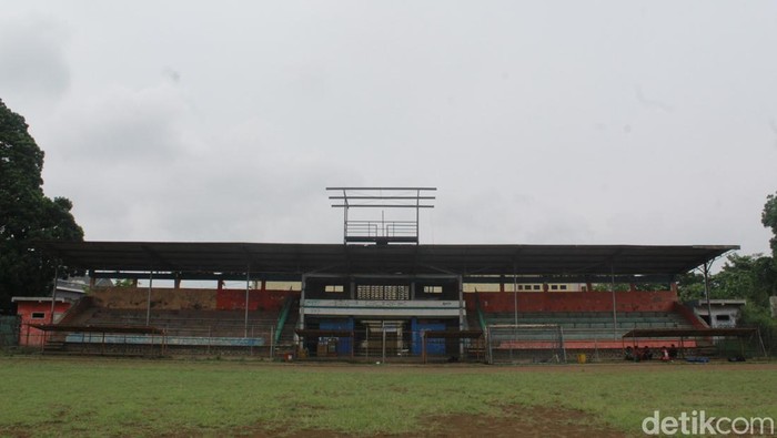 Kondisi Stadion Sangkuriang, Kota Cimahi.