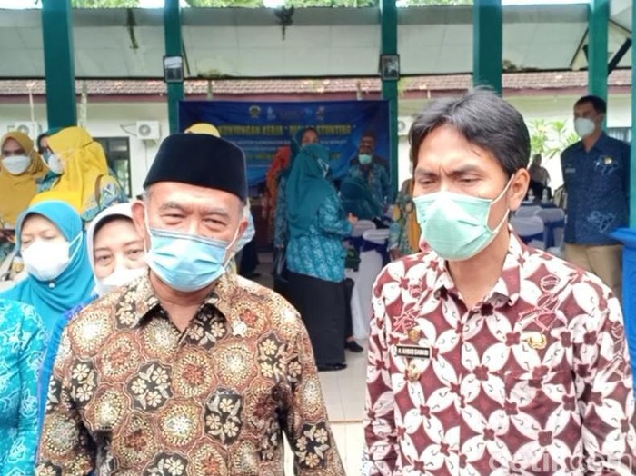 Menko PMK Muhadjir Effendy saat melakukan kunjungan di Madiun