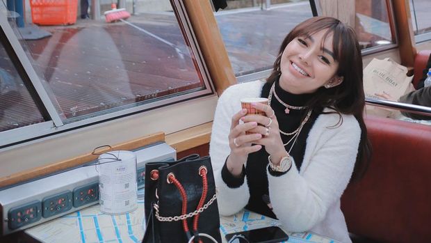 Nadia Christina senang bisa jalani hobinya lagi.