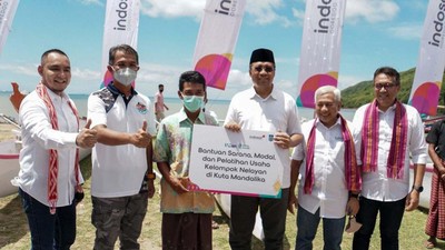 Pelaku UMKM di Mandalika Terima Program Pemberdayaan