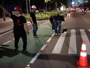 JPO Kapal Pinisi Sudirman Diresmikan, Pelican Cross di Dekatnya Ditutup