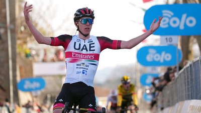 Pogacar Tampil Ganas di Etape 4 Tirreno-Adriatico 2022
