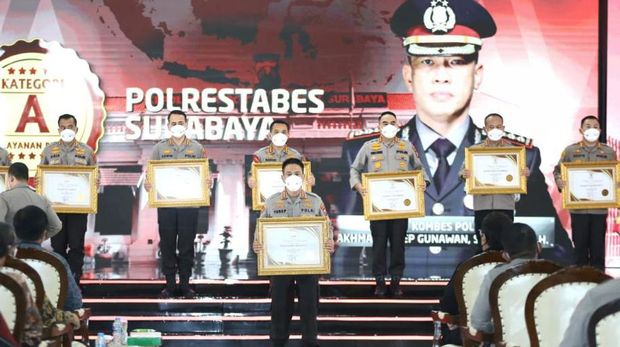 Polres jajaran di Polda Jatim