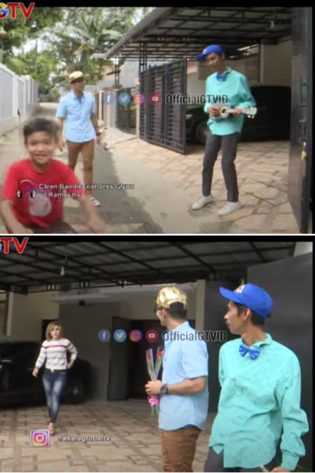 Barbie Kumalasari juga memiliki rumah yang berlokasi di dalam gang kecil. Dari luar rumahnya itu terlihat memiliki desain yang cukup simpel dengan pagar hitam dan dinding berwarna coklat. Rumahnya pun terlihat membaur dengan rumah-rumah lain di sebelahnya. Foto: Dok. YouTube