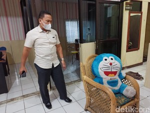 Residivis di Bengkulu Kedapatan Simpan Sabu dalam Boneka Doraemon