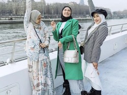Bestie, 7 Foto Shandy Purnamasari, Ririe Fairuz dan Mommy ASF di Paris