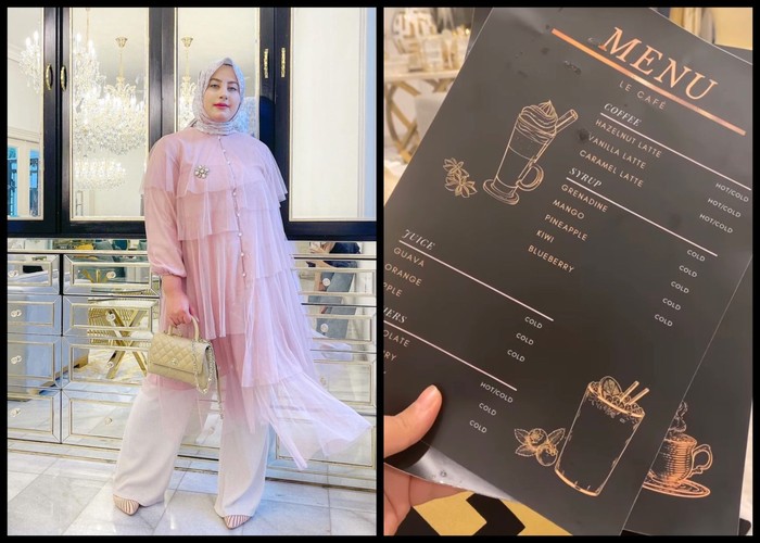 Tasyi Athasyia Bikin Daftar Menu untuk Suguhan di Rumahnya, Mirip di Kafe!