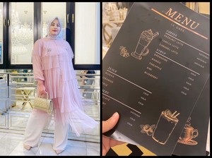 Tasyi Athasyia Bikin Daftar Menu untuk Suguhan di Rumahnya, Mirip di Kafe!