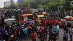 Sopir Truk Ramai-ramai Demo Tolak Aturan ODOL
