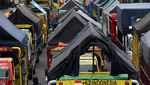 Sopir Truk Ramai-ramai Demo Tolak Aturan ODOL