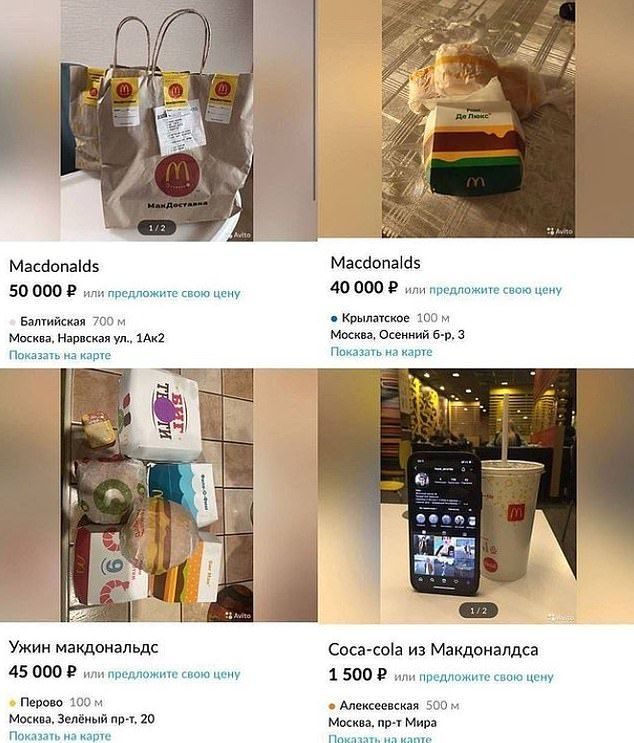Wow! Warga Rusia 'Panic Buying' dan Timbun McD dalam Kulkasnya