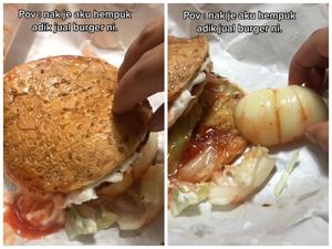 Beli Burger di Pinggir Jalan, Netizen Ini Dapat Bonus Tak Terduga
