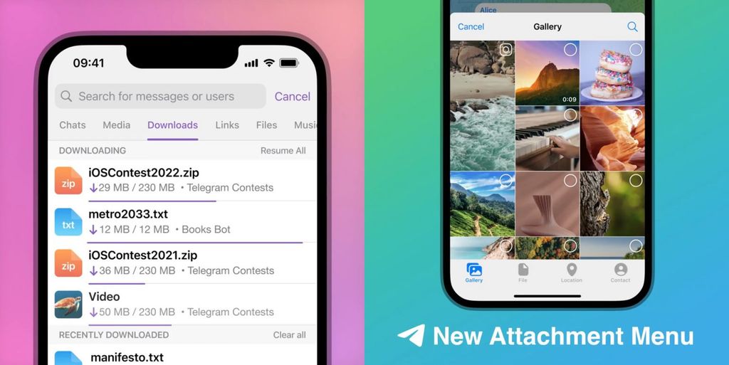 Fitur baru di Telegram