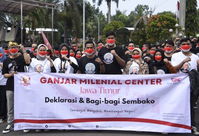 Ganjar Milenial Jatim