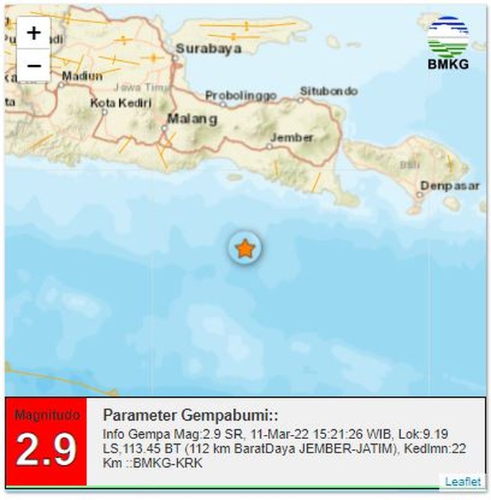gempa di jatim