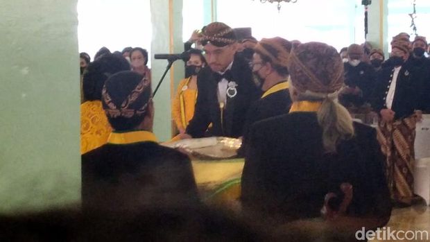 Jumenengan Mangkunegoro X, Sabtu (12/3/2022).