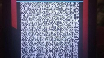 Ada yang bisa membacanya? Foto: Reddit via Boredpanda