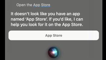 Ketika Siri tidak mengenali App Store. Foto: Reddit via Boredpanda