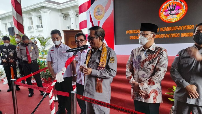 Mahfud Md di Bengkulu (Hery-detikcom)
