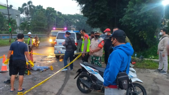 Olah TKP penemuan mayat di Bogor (dok. Istimewa)