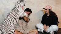 Dari konten, Tiara Andini dan Alshad Ahmad semakin dekat. Foto: Instagram