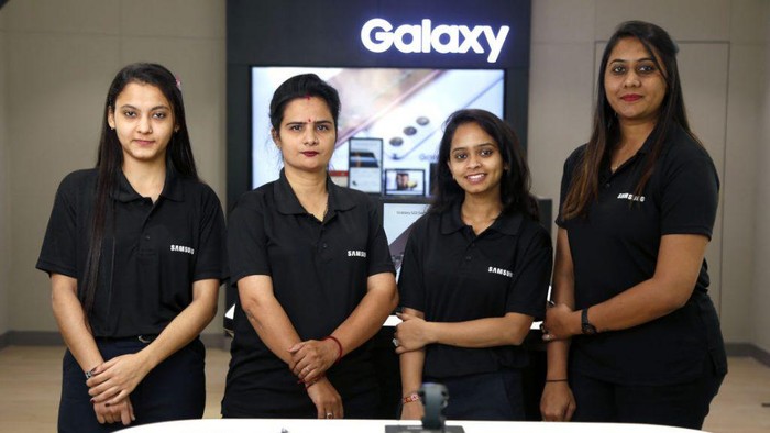 Toko Samsung di India sepenuhnya dikelola perempuan