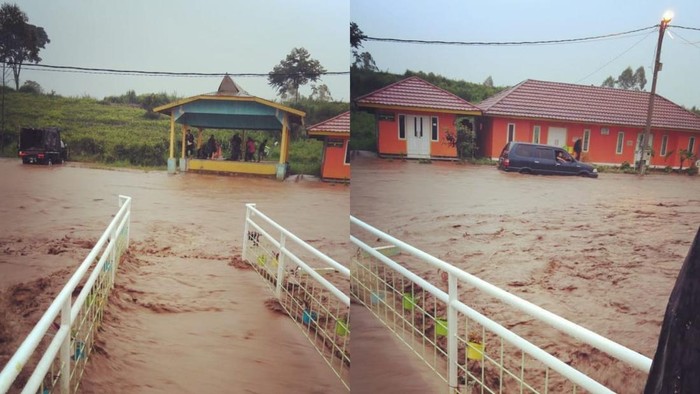 Banjir di Pangalengan.