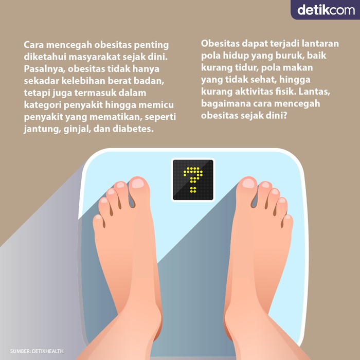 cara mencegah obesitas