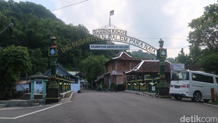 Makam raja-raja Mataram di Kapanewon Imogiri, Kabupaten Bantul, Minggu (13/3/2022).