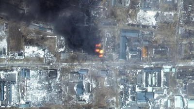 Melihat Kondisi Terkini Mariupol Ukraina Lewat Foto Satelit