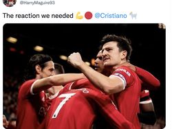 Ronaldo Dipuja Netizen, Maguire Kena Damprat