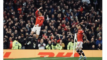 Orang ini lagi, tulis akun resmi Manchester United di Twitter. Foto: Twitter