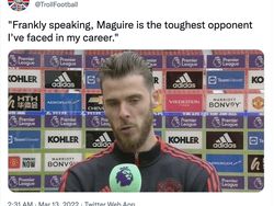 Ronaldo Dipuja Netizen, Maguire Kena Damprat