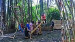 Pasar Papringan Temanggung, Bayarnya Pakai Keping Bambu