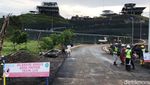 Penampakan Lounge Bukit 360 Sirkuit Mandalika yang Hampir Rampung