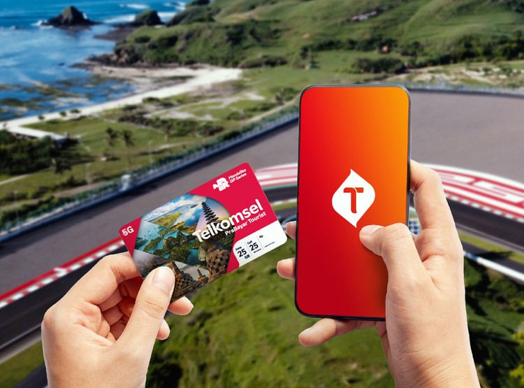 Kartu perdana Telkomsel Prabayar Tourist