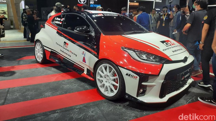 Toyota GR Yaris milik tim Toyota Gazoo Racing Indonesia (TGRI)