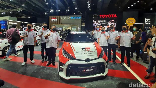 Toyota GR Yaris milik tim Toyota Gazoo Racing Indonesia (TGRI)