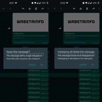 Fitur baru WhatsApp untuk simpan disappearing messages