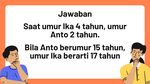 Teka-teki Soal Matematika Ini Gampang Menipu, Awas Jangan Kegocek!
