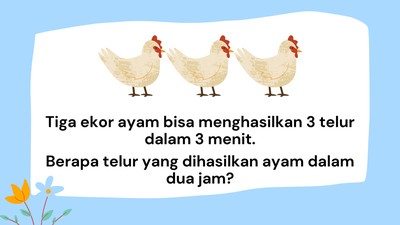 Teka-teki Soal Matematika Ini Gampang Menipu, Awas Jangan Kegocek!