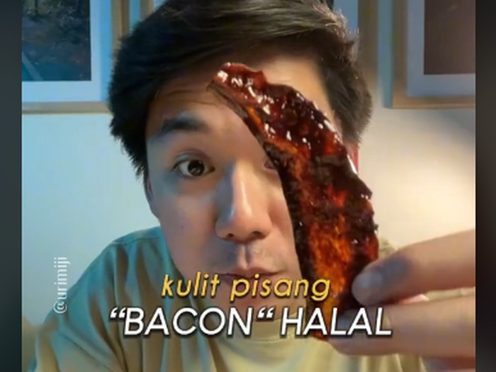 Bacon Halal dari Kulit Pisang