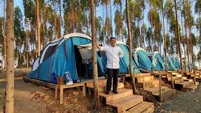 Bamsoet kemah di IKN