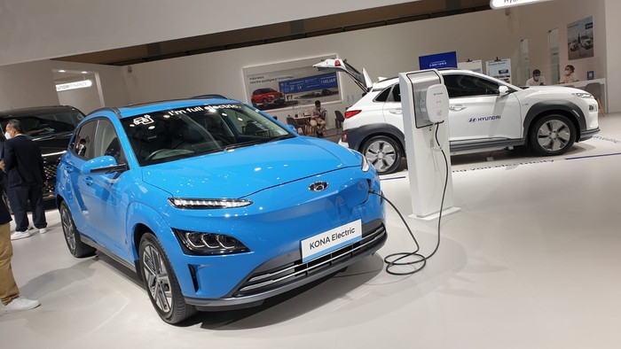 Booth Hyundai di Jakarta Auto Week 2022