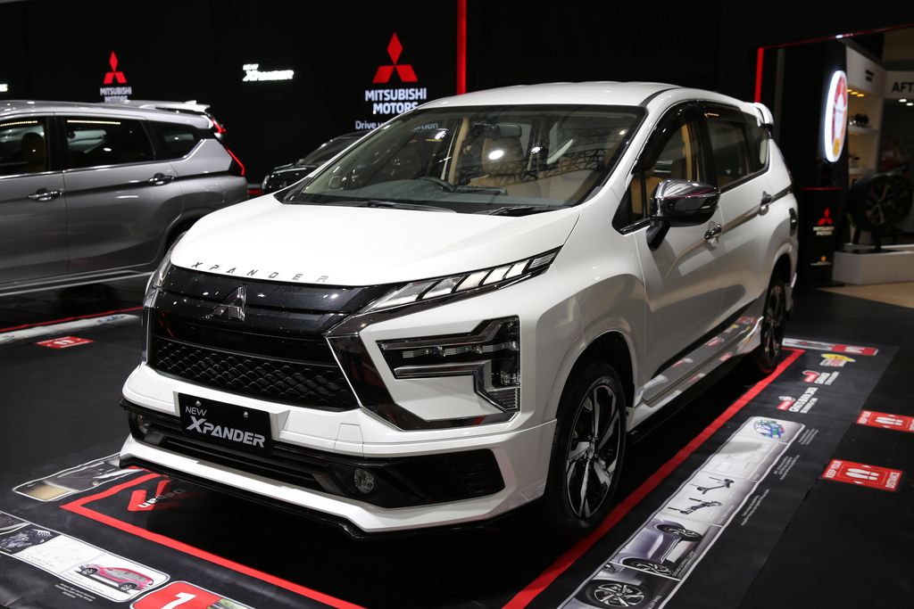 Booth Mitsubishi di Jakarta Auto Week 2022